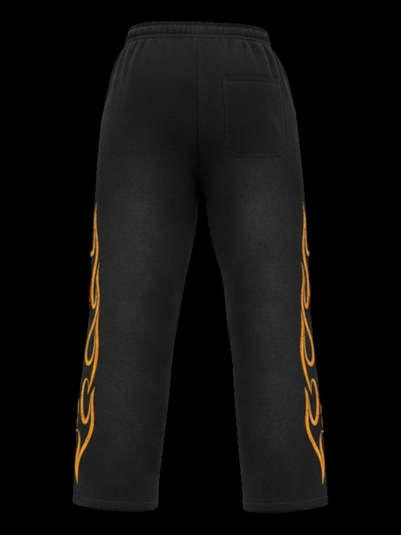 MAJORPROBLEM Raceway Sweatpants — Black®️