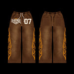 Load image into Gallery viewer, MAJORPROBLEM® Raceway Full Tracksuit – Brown (Tokyo Edition)