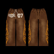 MAJORPROBLEM® Raceway Full Tracksuit – Brown (Tokyo Edition)