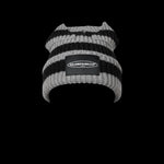 Load image into Gallery viewer, MAJORPROBLEM® Grey Striped Beanie
