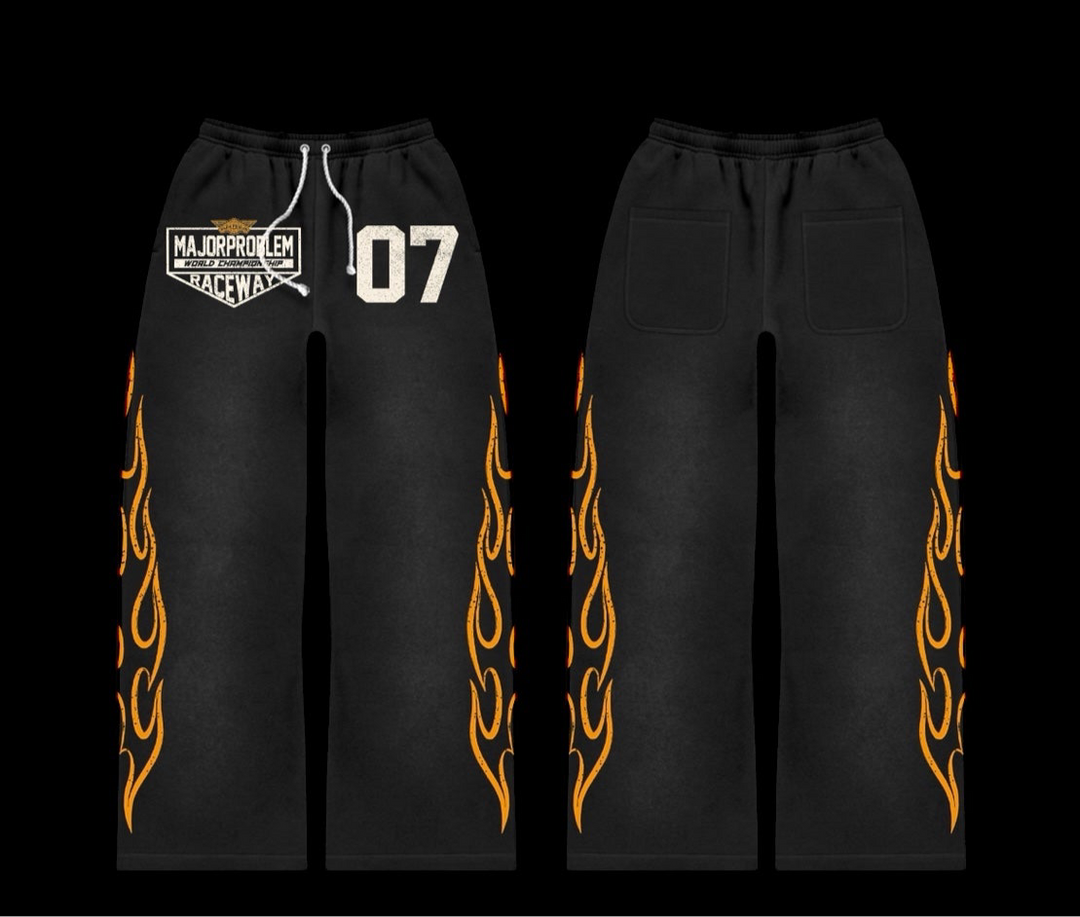 MAJORPROBLEM Raceway Full Tracksuit – Tokyo Edition (Black)