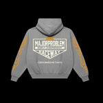 Load image into Gallery viewer, MAJORPROBLEM® Raceway Full Tracksuit – Grey (Tokyo Edition)
