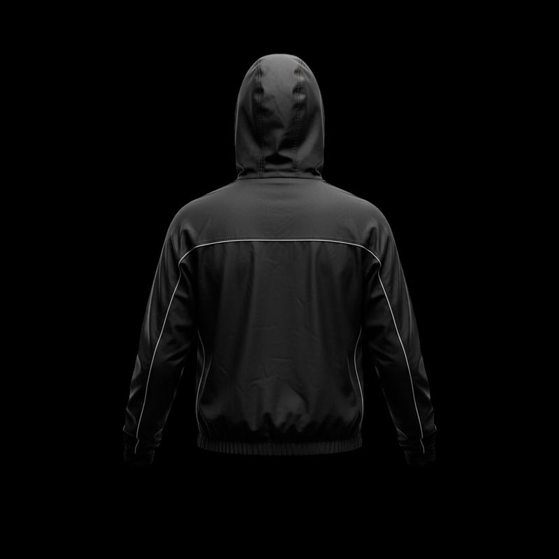 MajorProblem™ Black Windbreaker back