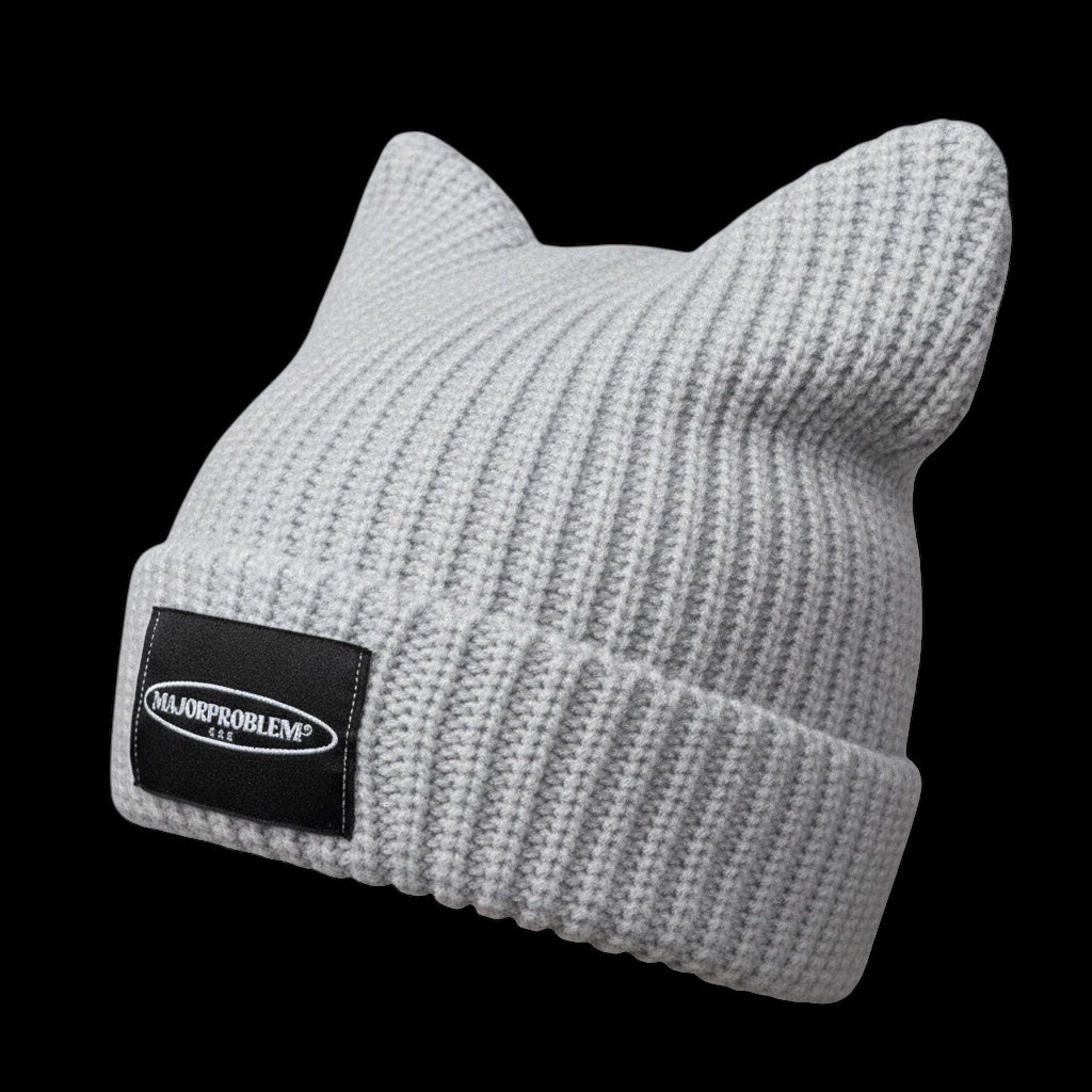 MAJORPROBLEM® Grey Beanie