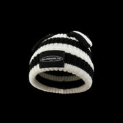 MAJORPROBLEM® White Striped Beanie
