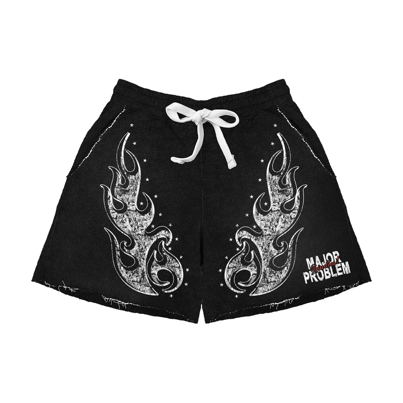 Flame Shorts front