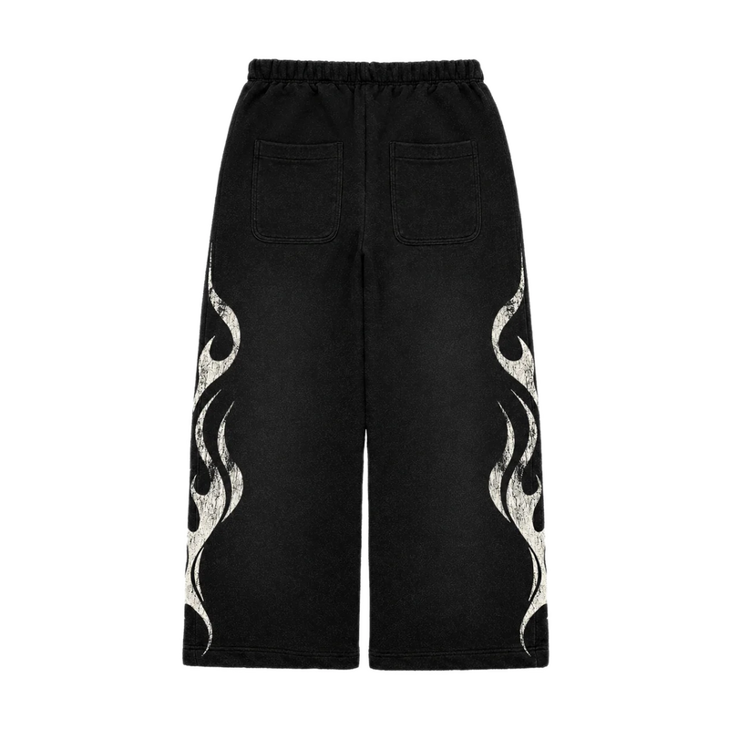 Flame Sweatpants back back
